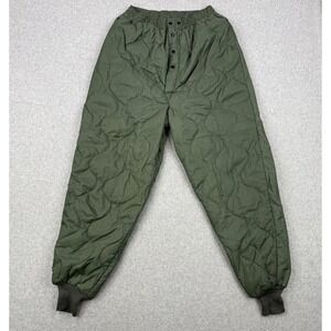 Vintage Military Pants Mens Large Liners Flyers CWU-9/P Quilt Trousers 70s USAF